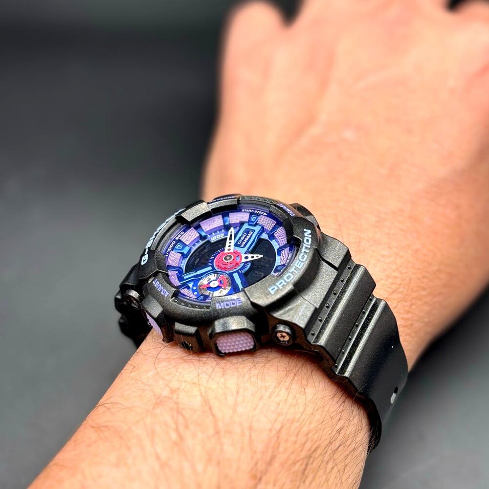 Casio G-Shock GMAS110HC-1A Unisex Analog Digital 200M Watch NIBWT - Picture 5 of 17